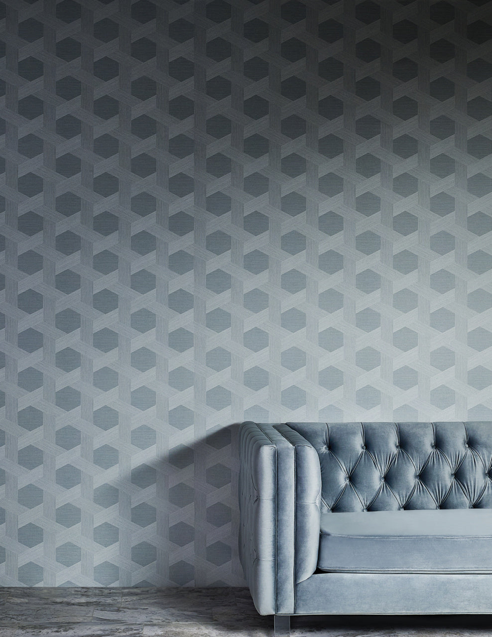 Purchase Phillip Jeffries Wallpaper - 10416, Vinyl Woven Sisal - Antiqued Skies 2