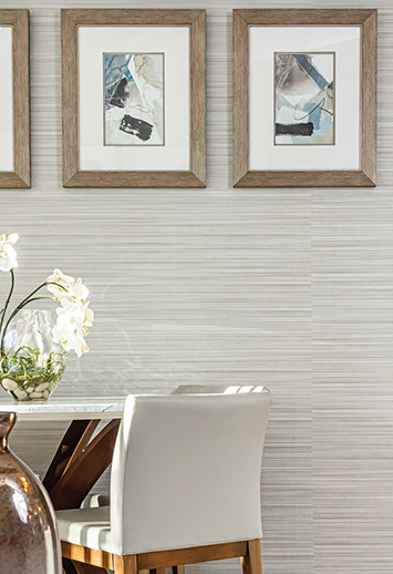Purchase 7044 Vinyl Kimono Silk Zori Blue Grasscloth by Phillip Jeffries Wallpaper 1