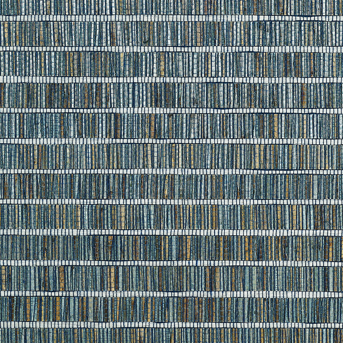 Purchase 1984 Totally Tatami Nara Blue Grasscloth by Phillip Jeffries Wallpaper