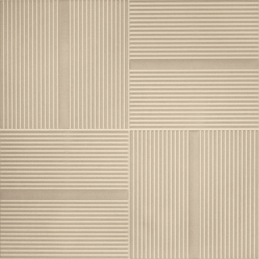 Purchase Phillip Jeffries Wallpaper - 10065, Tufted Tiles - Fawn 