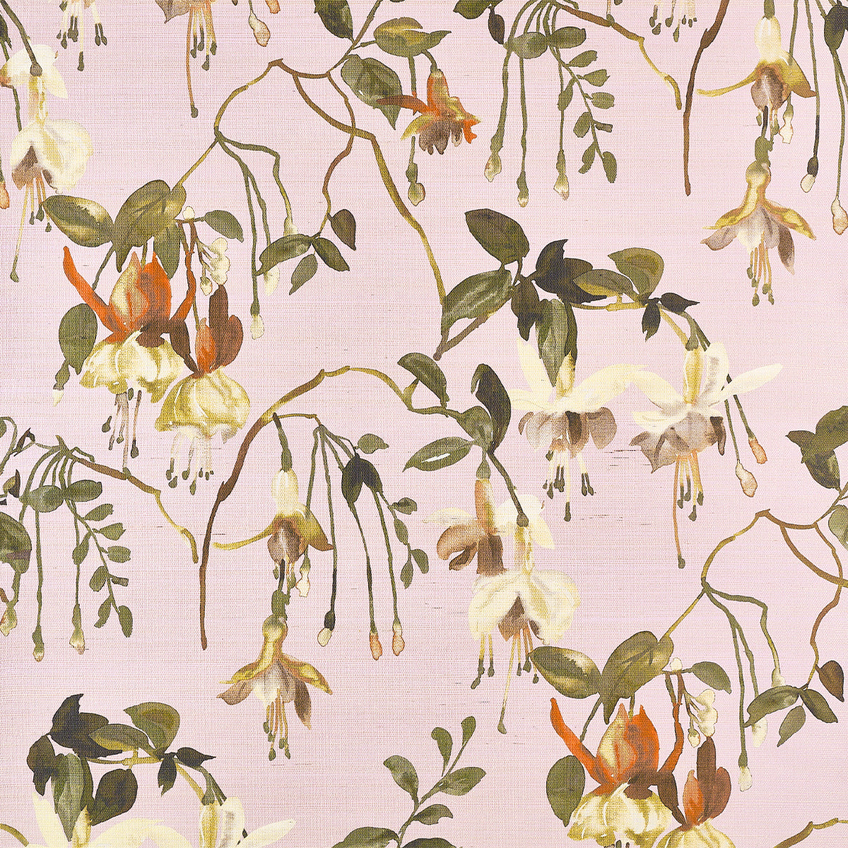 Purchase Phillip Jeffries Wallpaper - 9830, Blushing Blooms - Pink Posy 