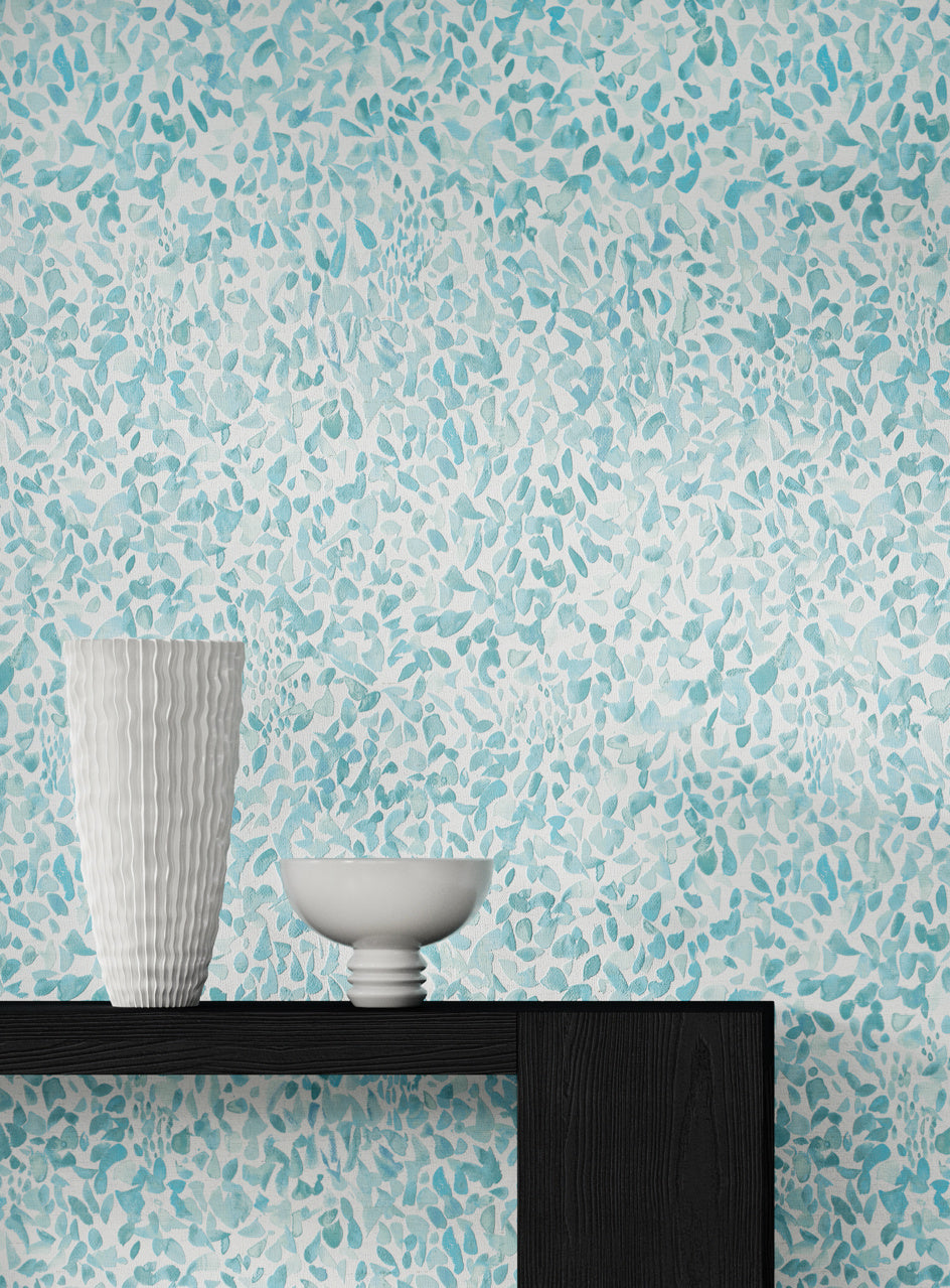 Purchase Phillip Jeffries Wallpaper - 9648, Pretty Petals - Seaglass 2