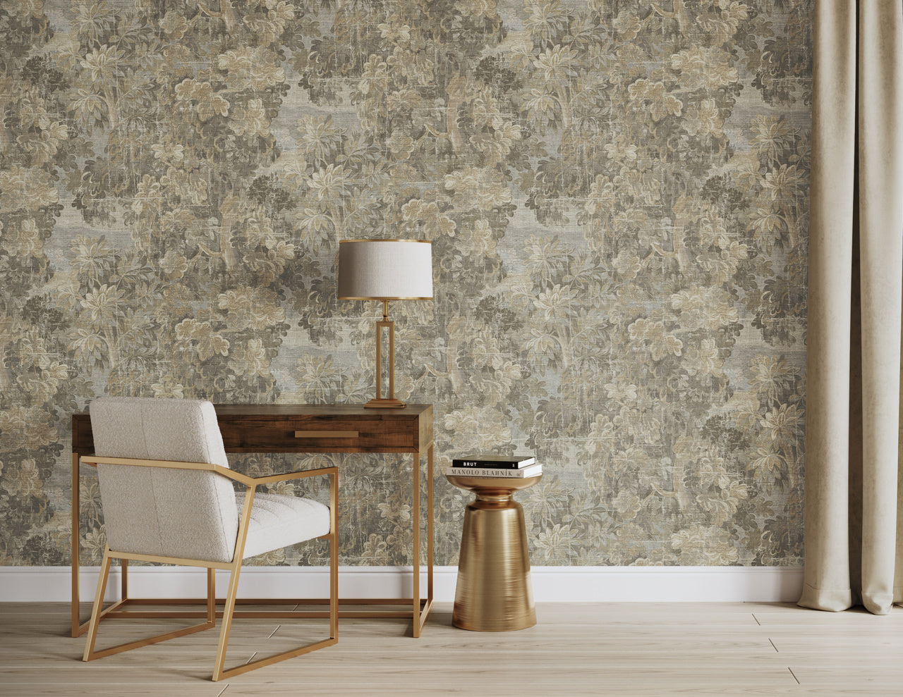 Purchase Phillip Jeffries Wallpaper - 31502, Midsummer - Sepia Grove 2