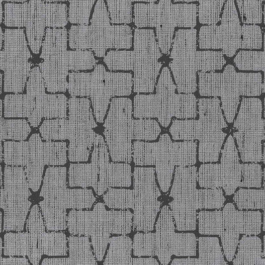 Purchase 7992 Vinyl Gateway Iron Gray Grasscloth by Phillip Jeffries Wallpaper