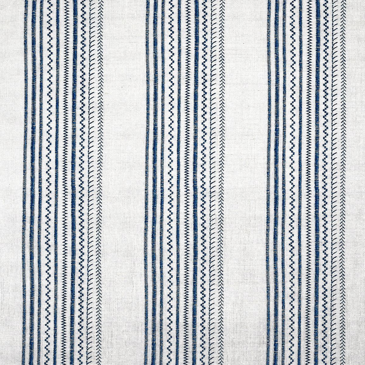 Purchase Phillip Jeffries Wallpaper - 10006, Maritime Stripe - Cobalt Crew 
