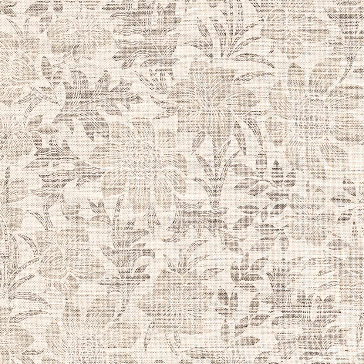 Purchase Phillip Jeffries Wallpaper - 25906, Brittany Botanicals - Greige Garden 