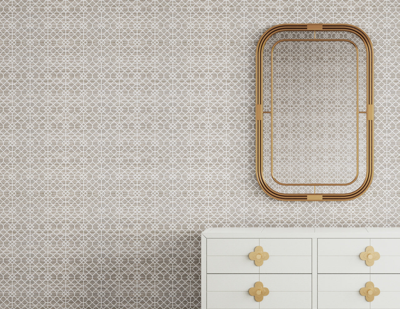 Purchase Phillip Jeffries Wallpaper - 35500, Garden Gate - Muted Arbor On Manila Hemp2