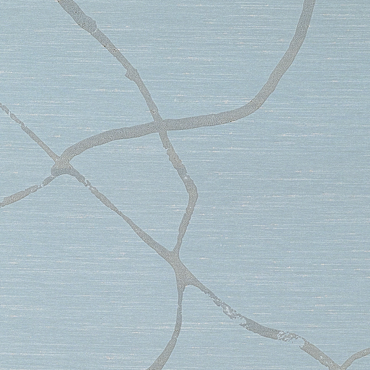 Purchase Phillip Jeffries Wallpaper - 10282, Lustrous Lines - Golden Azure Curves 