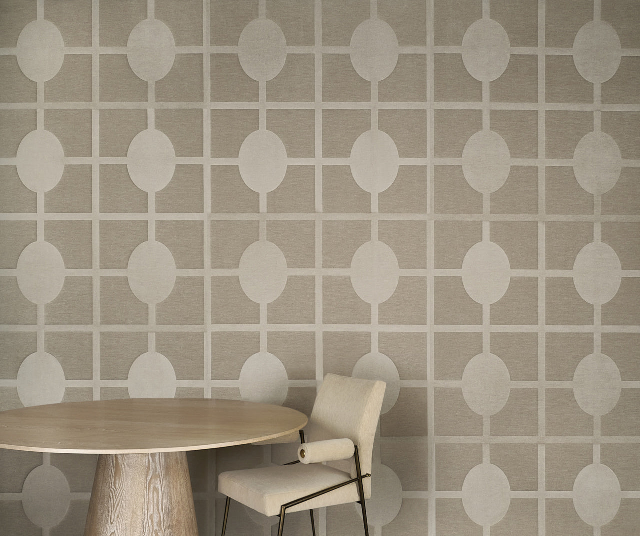 Purchase Phillip Jeffries Wallpaper - 32700, Quiet Quarters - Ivory Spotlight2