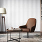 Purchase Phillip Jeffries Wallpaper - 10732, Prairie Stripe - Grey On White 2
