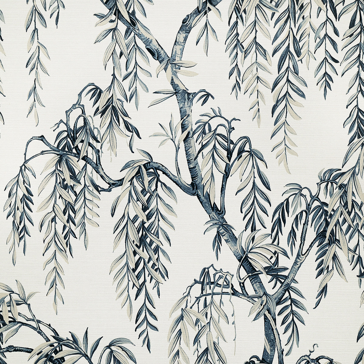 Purchase Phillip Jeffries Wallpaper - 27806, Whispering Willows - Blue Harmony 
