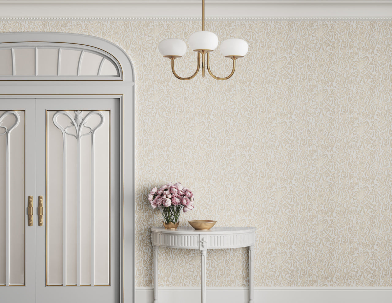Purchase Phillip Jeffries Wallpaper - 40601, Charmed - Ethereal Grove On Manila Hemp2