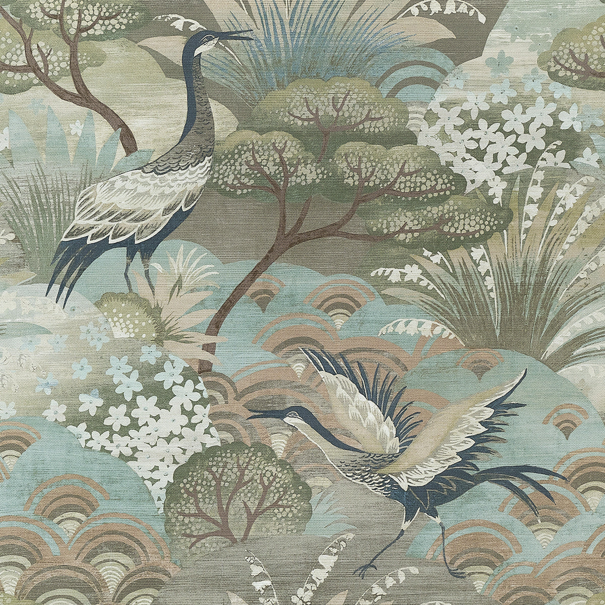 Purchase Phillip Jeffries Wallpaper - 35606, Fable - Mystic Meadow On Manila Hemp