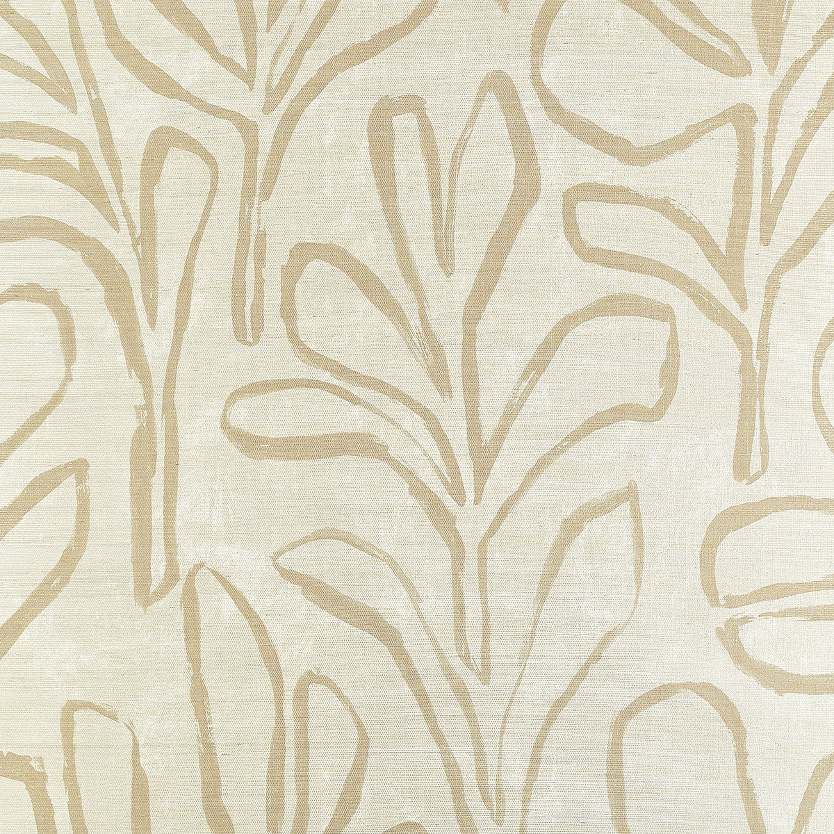 Purchase Phillip Jeffries Wallpaper - 10304, Sprig Silhouette - Neutral Bloom 