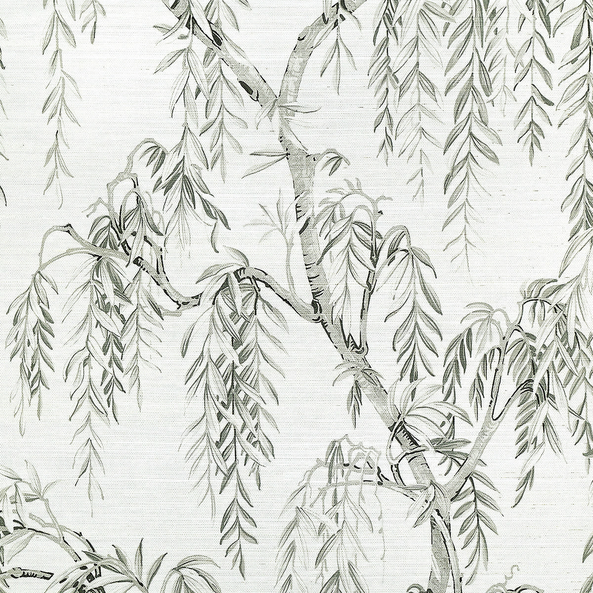 Purchase Phillip Jeffries Wallpaper - 27805, Whispering Willows - Graceful Grey 