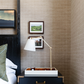 Purchase 2147 Vinyl Savile Suiting Plaid White on Cream Phillip Jeffries Wallpaper 1