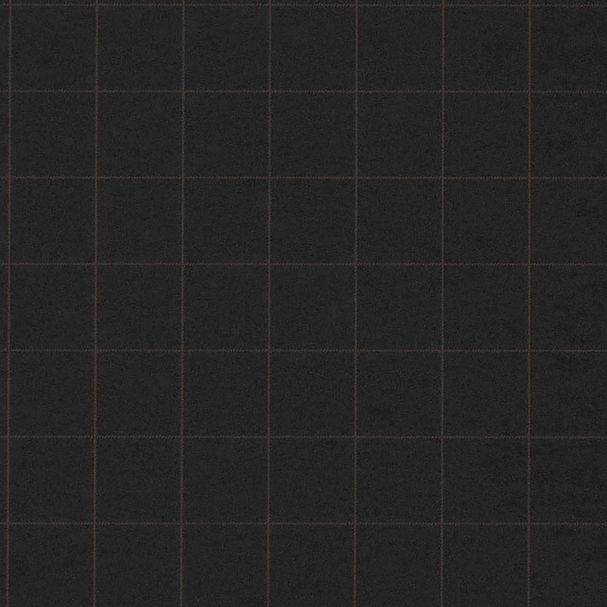 Purchase 2153 Vinyl Savile Suiting Plaid Copper on Ebony Phillip Jeffries Wallpaper