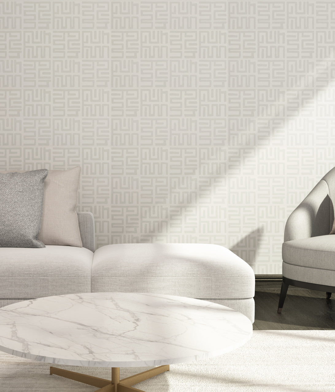 Purchase 1661 Kuba Cloth Mist On Cotton Canvas Linen Phillip Jeffries Wallpaper 2
