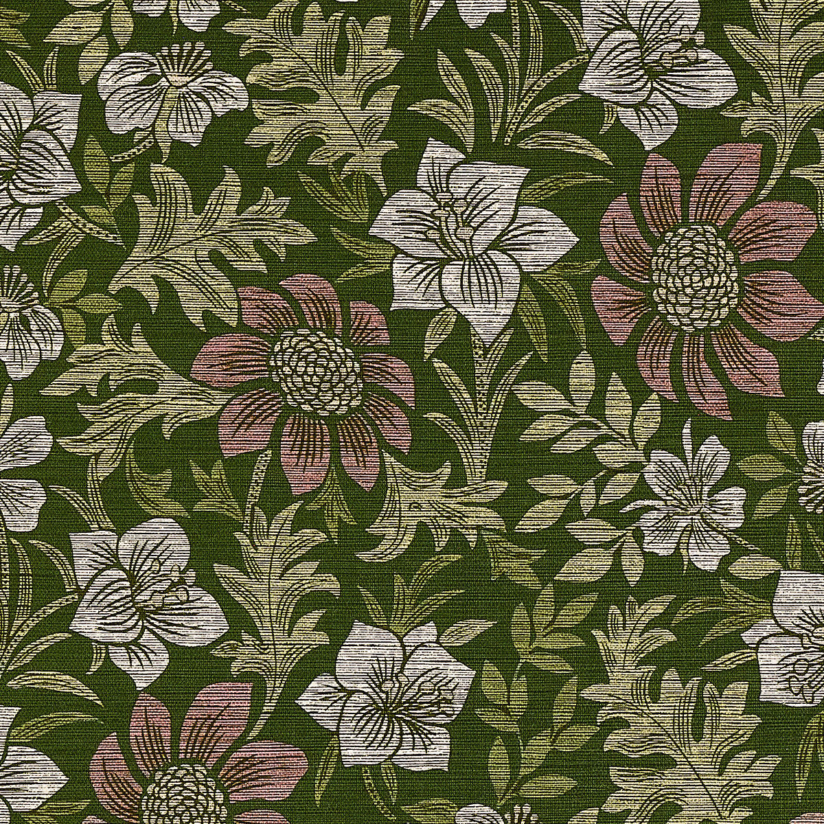 Purchase Phillip Jeffries Wallpaper - 25905, Brittany Botanicals - Green Grove 