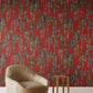 Purchase Phillip Jeffries Wallpaper - 27801, Whispering Willows - Scarlet Veil 2