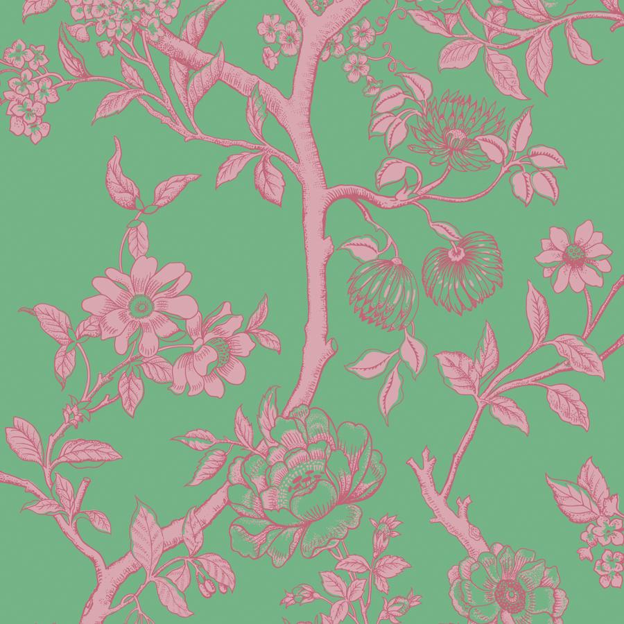 Purchase 128/2012 Paradise Tree, Emerald Chinoiserie - Cole & Son Wallpaper