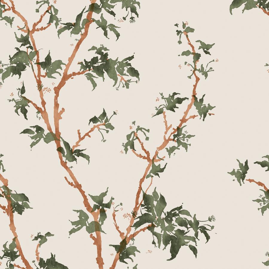 Purchase 128/3013 Chinese Branch, Leaf Green Trees - Cole & Son Wallpaper