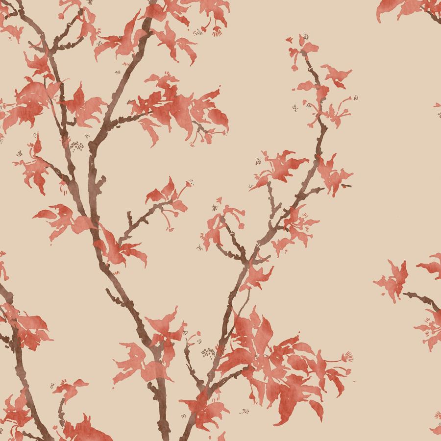 Purchase 128/3017 Chinese Branch, Ginger Trees - Cole & Son Wallpaper