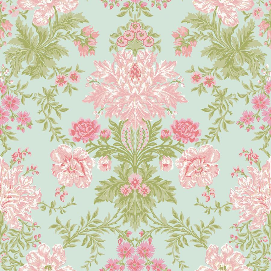 Purchase 128/7034 Poppies, Soft Pink Floral - Cole & Son Wallpaper