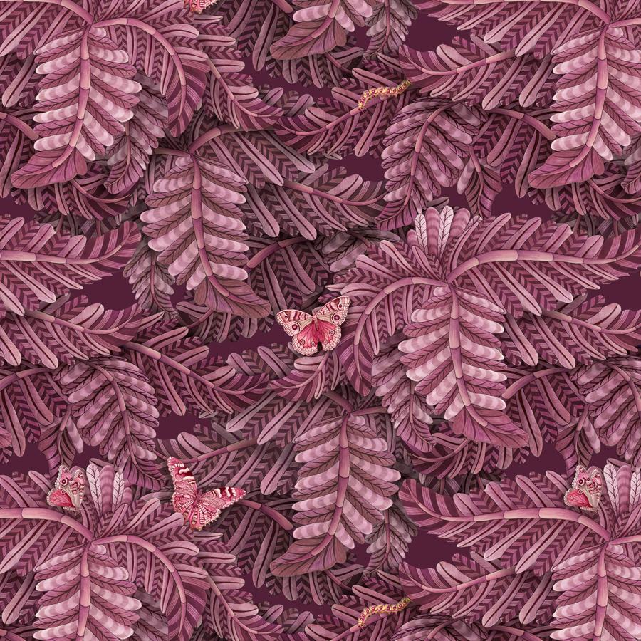 Purchase 129/4016-Cs Acacia Canopy, Plum - Cole & Son Wallpaper - 129/4016.Cs.0
