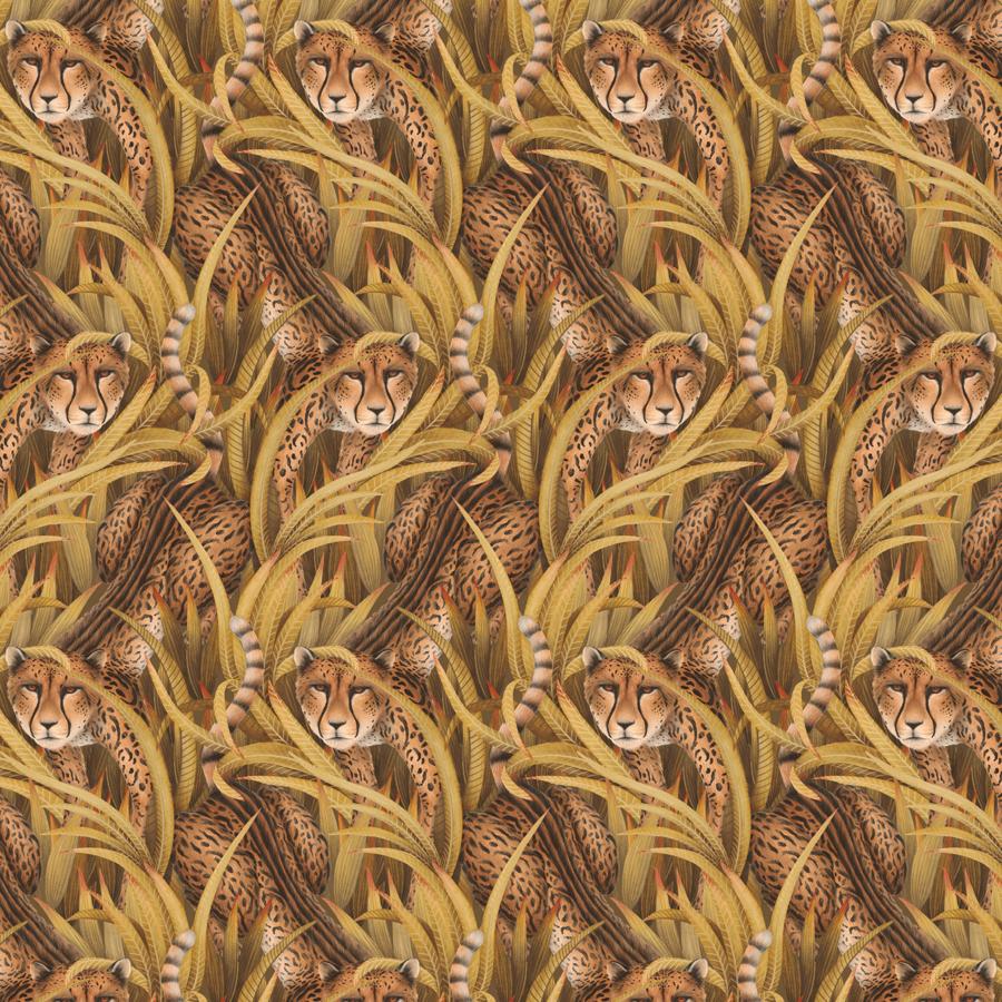 Purchase 129/8043-Cs Cheetah Prowl, Bronze - Cole & Son Wallpaper - 129/8043.Cs.0