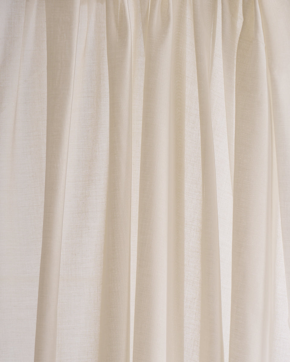 Purchase 16602 | Lyra Sheer, Bone - Schumacher Fabric