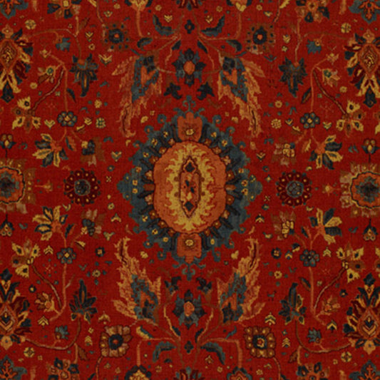 Buy 172790 Jahanara Carpet Turkish Red by Schumacher Fabric
