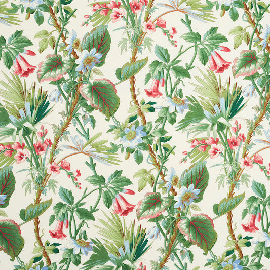Buy 172951 Palmetto Garden Tropic by Schumacher Fabric