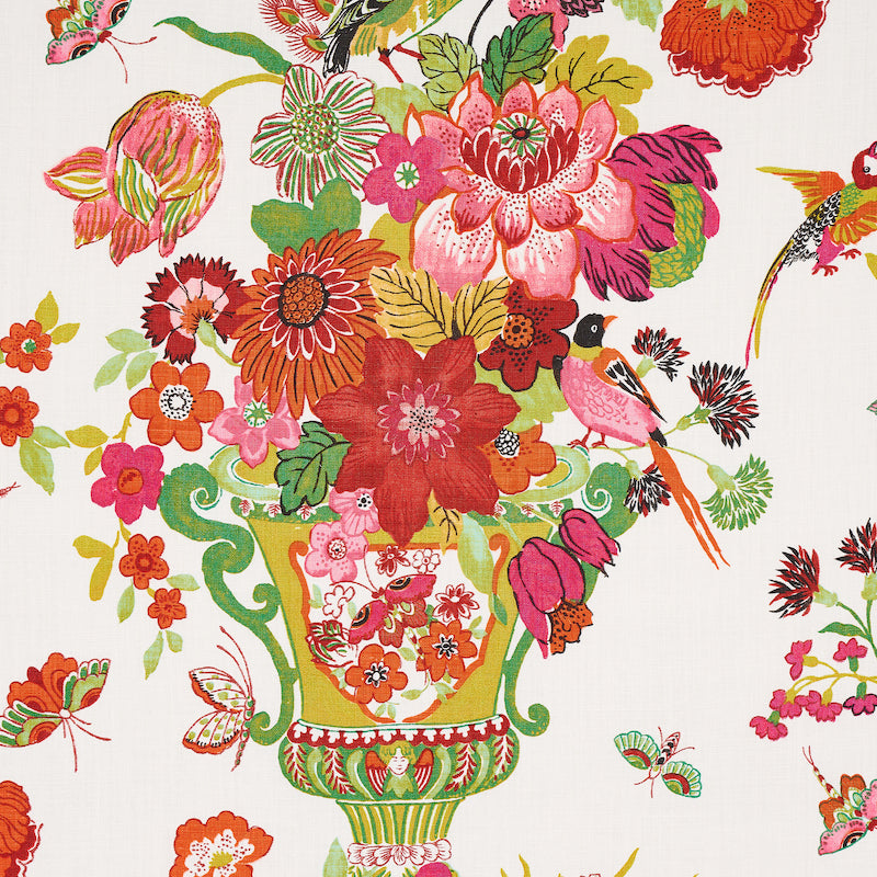 Search 173072 Lansdale Bouquet Summer by Schumacher Fabric