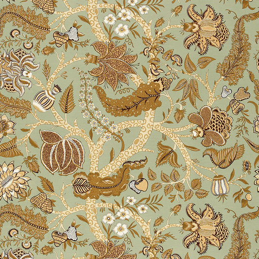 View 173541 Jaipur Tree Robin'S Egg by Schumacher Fabric