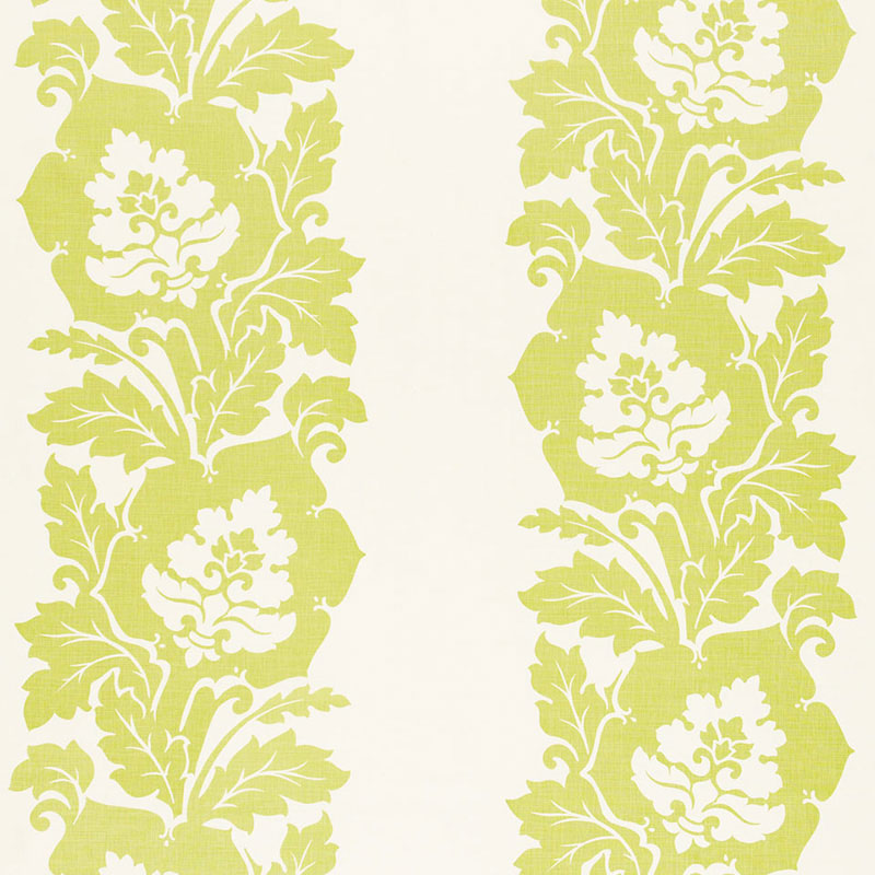 Shop 173851 Margate Damask Print Apple by Schumacher Fabric