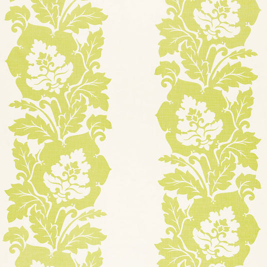 Shop 173851 Margate Damask Print Apple by Schumacher Fabric