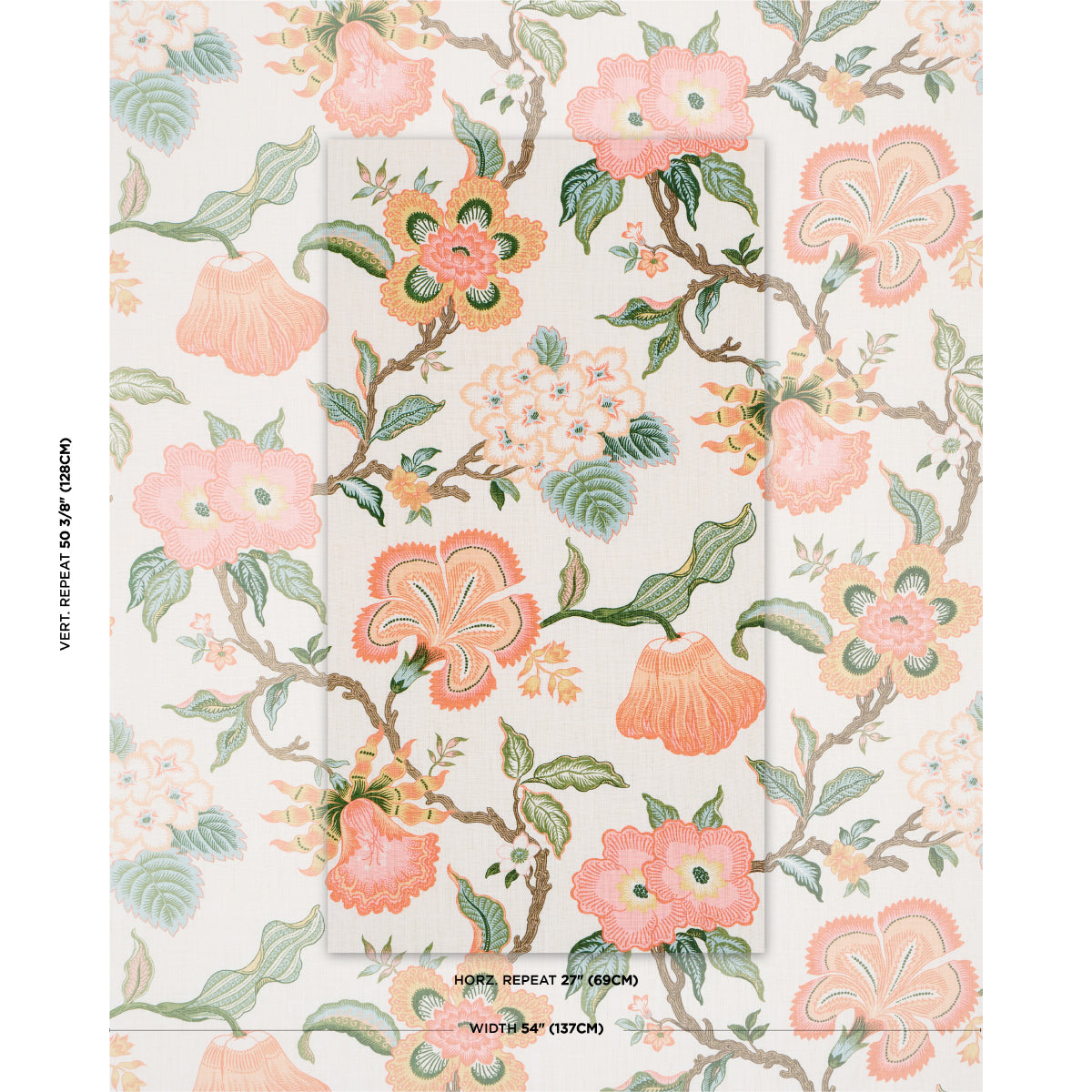 Purchase 174034 | Hothouse Flowers, Sunshine - Schumacher Fabric