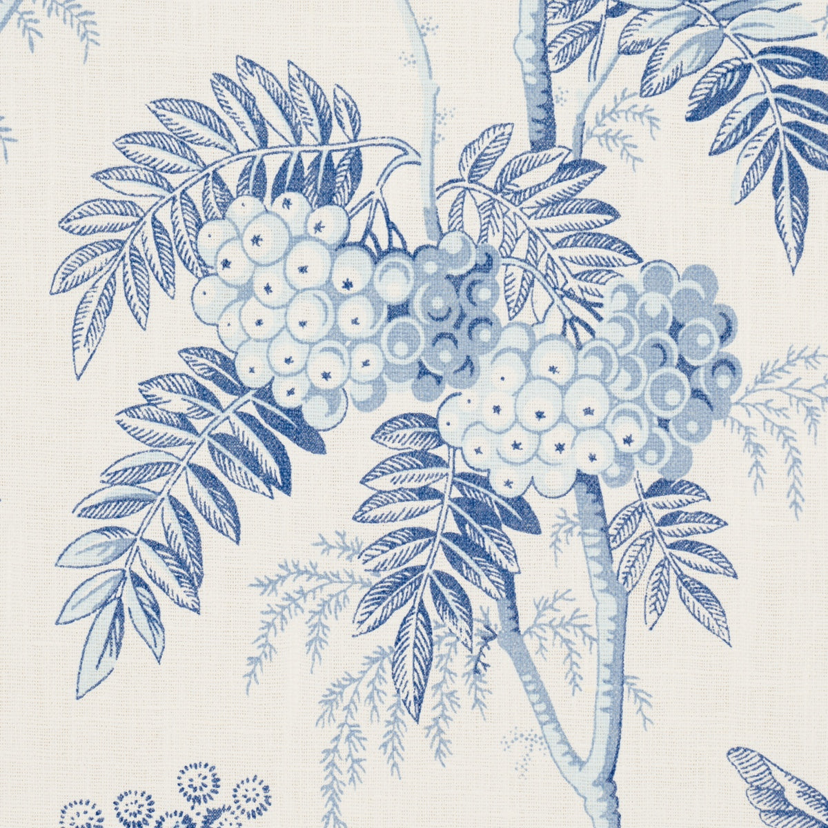 Purchase 174113 | Brantwood Vine, Porcelain - Schumacher Fabric