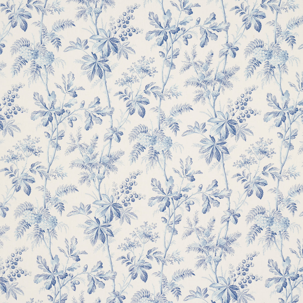 Purchase 174113 | Brantwood Vine, Porcelain - Schumacher Fabric