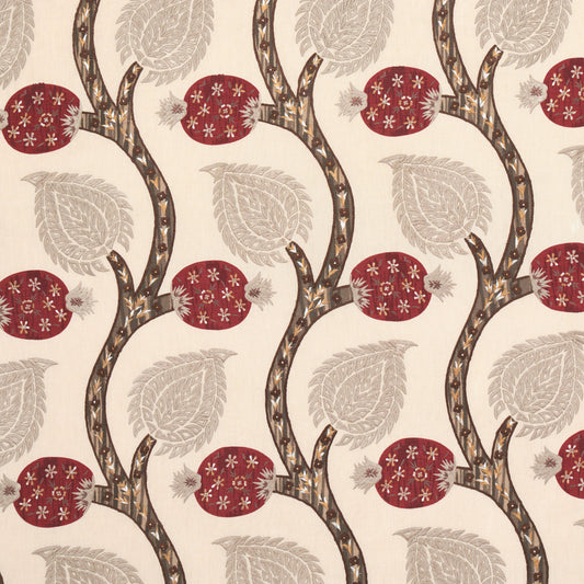 View 174182 Nurata Embroidery Stone by Schumacher Fabric