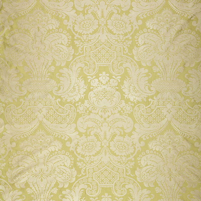 Select 174421 Padova Damask Print Celadon by Schumacher Fabric