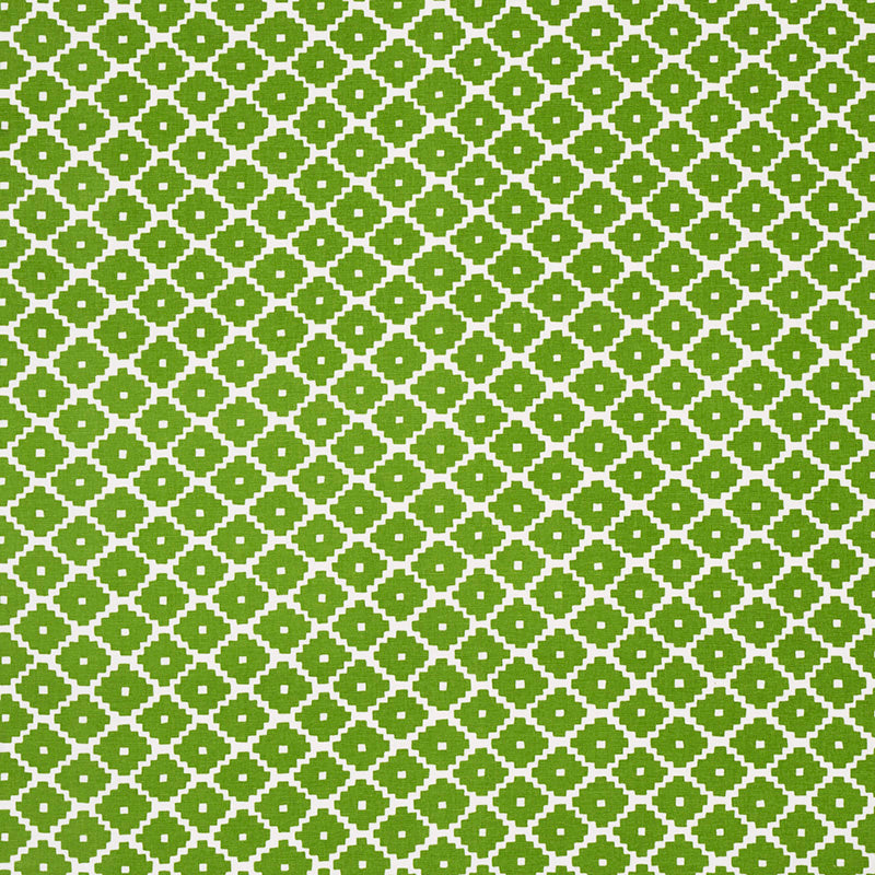 Purchase 174488 Ziggurat Green by Schumacher Fabric