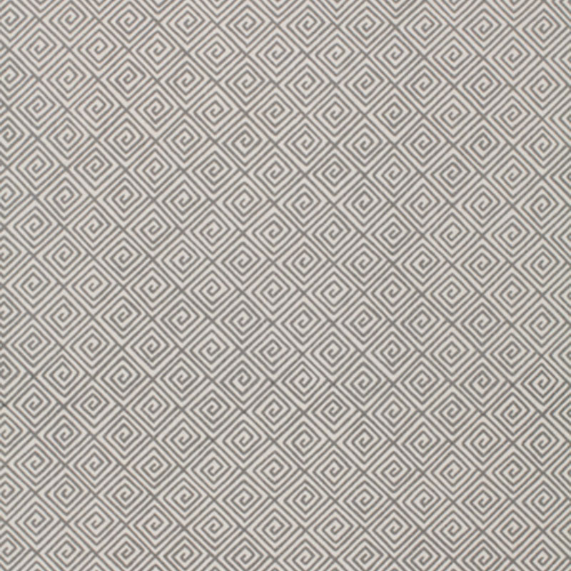 Shop 174501 Greek Key Smoke by Schumacher Fabric