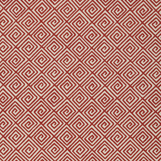 Purchase 174502 Greek Key Ruby by Schumacher Fabric