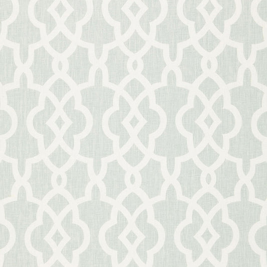 Buy 174593 Summer Palace Fret Mineral by Schumacher Fabric