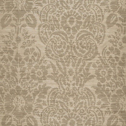 Looking 174612 Malay Damask Print Chanterelle by Schumacher Fabric