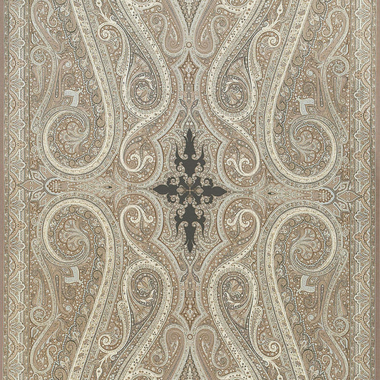 Buy 174803 Pasha Paisley Stone by Schumacher Fabric
