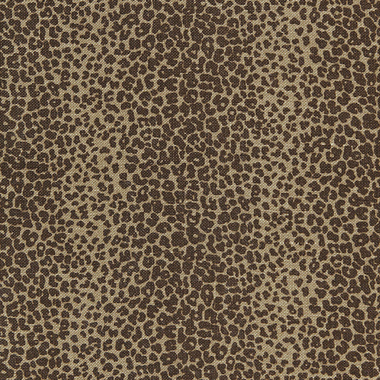Search 174840 Leopard Linen Print Java by Schumacher Fabric