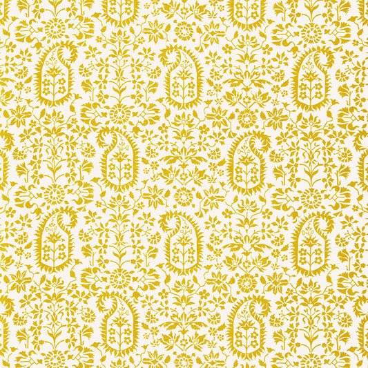 Select 174863 Kalika Paisley Print Citron by Schumacher Fabric